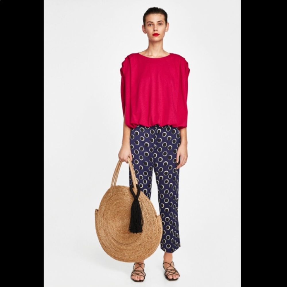 Zara Pink Top
